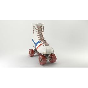 Vintage Roller Skate 3D